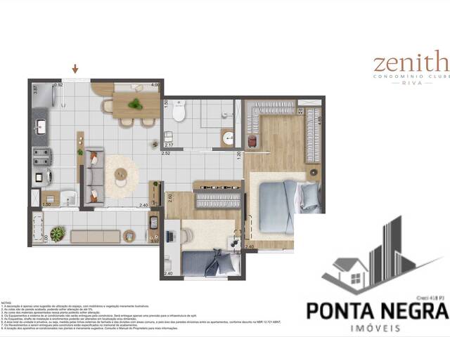 #5890 - Apartamento para Venda em Manaus - AM - 2