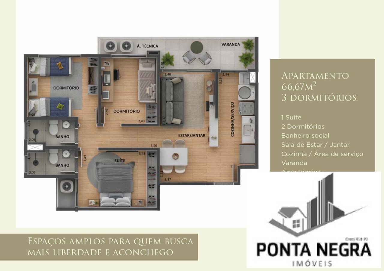 Apartamento, 2 quartos - Foto 9