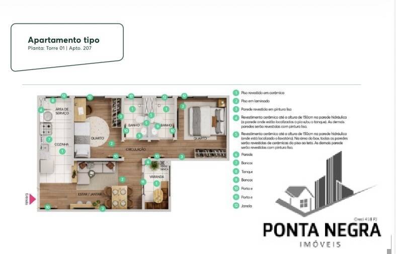 Apartamento, 2 quartos - Foto 7