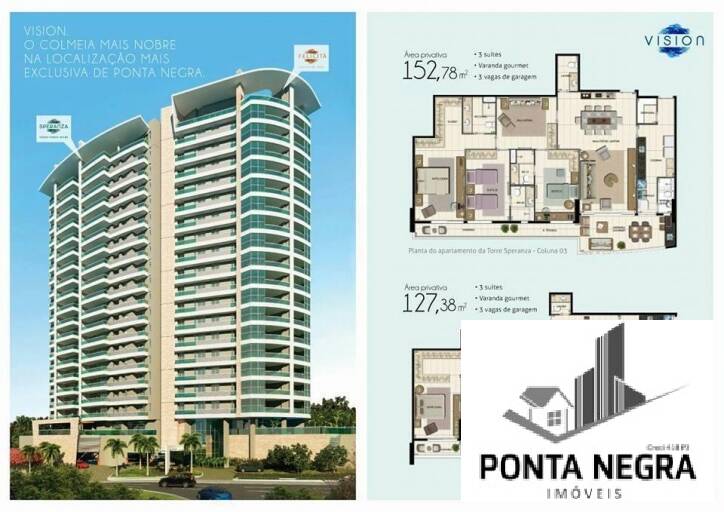 Apartamento à venda com 3 quartos, 152m² - Foto 2
